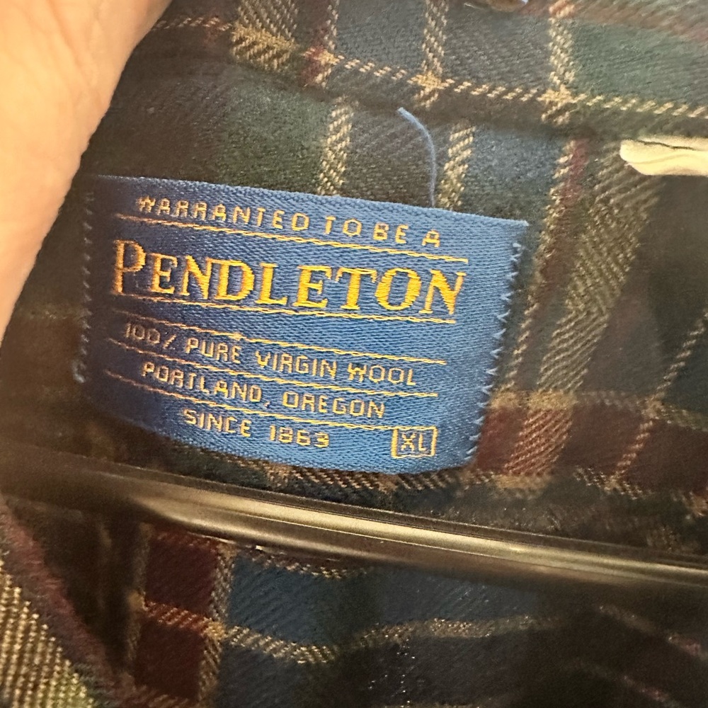 Pendleton Multicolor Plaid Button Down Shirt - image 4